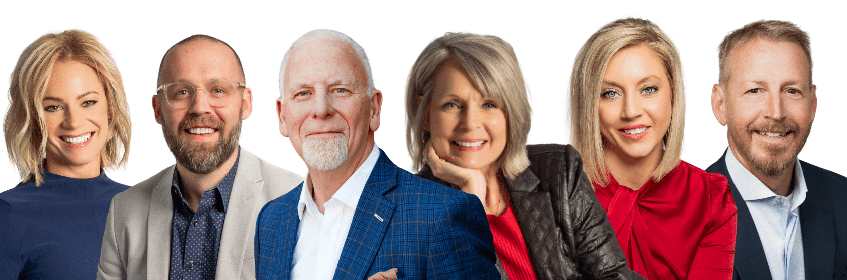 photo of the Van Hooser Leadership team featuring Alyson Van Hooser, Joe Van Hooser, Phillip Van Hooser, Susan Van Hooser, Abby Guess, and Kevin Fields